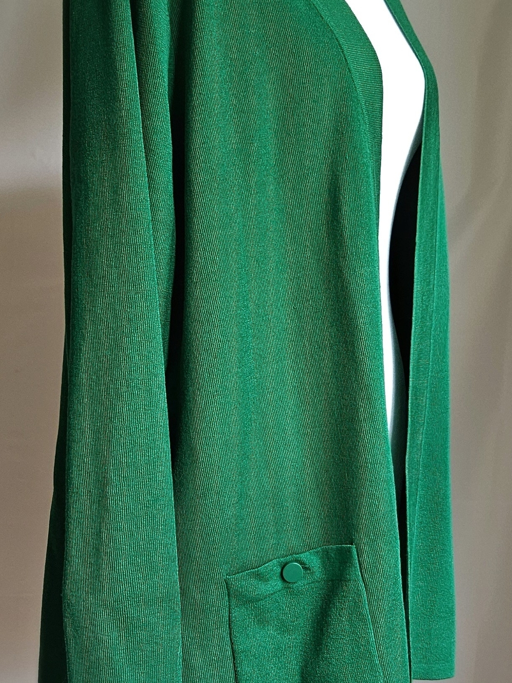 ​Anne Klein Women’s Green Open Front Cardigan Sweater - Size XL - Picture 2 of 12